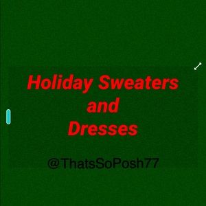 Holiday Sweaters, Dresses, Attire for upcoming Holiday Season!
